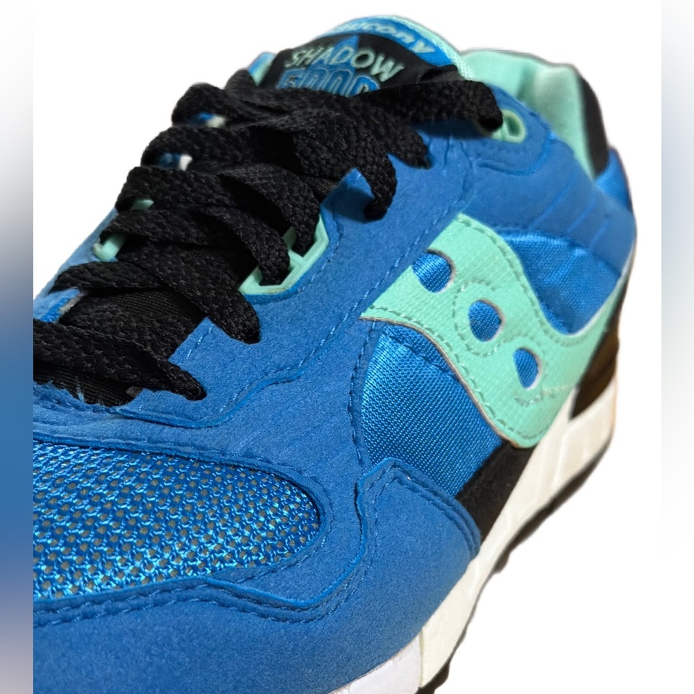 Saucony Shadow 5000 Blue and Black Athletic Shoes Men’s size 10.5 EUC 1X - Picture 11 of 12